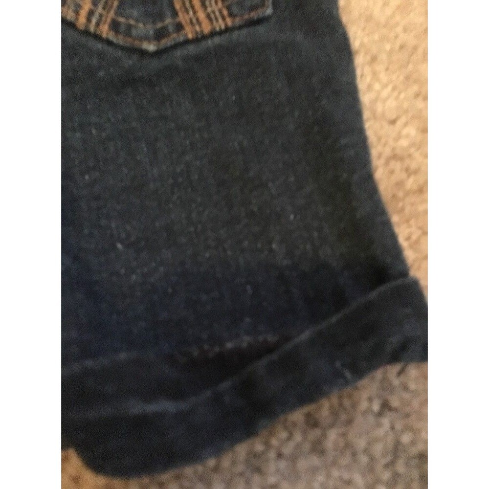 Jordache Girls Jean Shorts w/Pockets Size 4 Regular Fit Blue - Picture 6 of 8